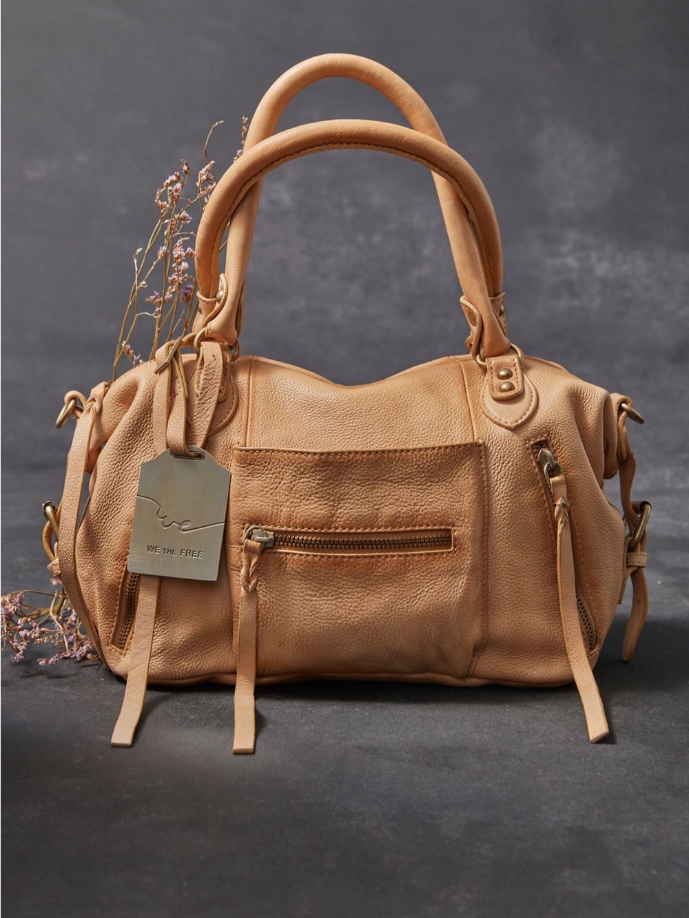 We The Free Baby Emerson Leather Tote Bag